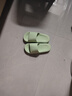 大嘴猴（paul frank）拖鞋女室内居家踩屎感凉拖鞋家居鞋 绿 38-39  实拍图