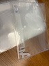 晨光(M&G)文具 10只A4按扣学生桌面透明文件袋 试卷收纳文件套 塑料防水档案袋 办公用品ADM95074 实拍图
