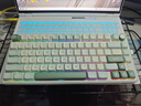 RK ROYAL KLUDGE R75Pro游戏机械键盘无线蓝牙有线三模电竞专用电脑办公客制化75配列女生便携侧刻麻将音网页驱动 R75Pro-空青-烟雨轴V2-三模 实拍图