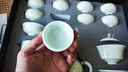 苏氏陶瓷（SUSHI CERAMICS）翡翠玉功夫茶具套装羊脂玉陶瓷三才盖碗青瓷茶壶礼盒装节日礼物 实拍图