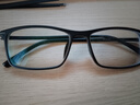 目匠 变色近视眼镜男女款 防辐射近视眼镜框架近视太阳镜护目镜 时尚砂黑-TR-170 变色配镜1.56变灰色防蓝光镜片 实拍图