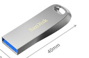 闪迪（SanDisk）128GB USB3.2 U盘 CZ74 读速高达400MB/s 金属高速u盘 安全加密 学习办公投标大容量优盘 实拍图