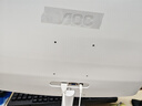 AOC 23.8英寸 IPS广色域 120Hz HDR 低蓝光不闪 节能认证 典雅白 超薄办公电竞电脑显示器 24B30H/BW 实拍图