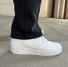 耐克（NIKE）空军一号男鞋 低帮纯白AF1空军一号AIR FORCE1 经典运动休闲鞋 CW2288-111 40.5 实拍图