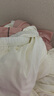 嫚熙（EMXEE）嫚熙春夏薄款纯棉月子服孕妇哺乳睡衣产后产妇家居服 奶昔黄-两件套-产后款无哺乳口 M【合适85-125斤 Supima棉】 实拍图