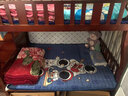 淳维【孕婴24h速发】上下层子母床实木儿童床胡桃木上下铺高低双层床 爬梯款 上铺宽1.15m下铺宽1.35m 实拍图
