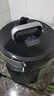 美的（Midea）0涂层电压力锅家用5L双胆健康无水焗米饭锅加深不锈钢胆电锅少盐提鲜煲汤炖肉煮饭高压锅E5915G 实拍图