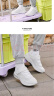 Skechers斯凯奇儿童运动鞋男童小白鞋透气网鞋魔术贴大童跑步鞋403748L 实拍图