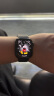 Apple/苹果 Watch Series 10 智能手表GPS款42毫米亮黑色铝金属表壳黑色运动型表带M/L MX1P3CH/B 实拍图