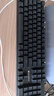 机械革命（MECHREVO）MK330 有线机械键盘 游戏电竞宏 电脑笔记本办公104全键无冲 键鼠套装 黑色青轴 实拍图