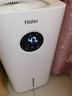 海尔加湿器家用蒸发式无雾空气净化器婴儿卧室落地轻音办公室桌面大面积杀菌空调伴侣SZ600 白色 641mL/h 实拍图