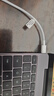 华为（HUAWEI）6A数据线充电线 USBType-C转USBType-C/线长1.8m/高品质线芯原装 白色CC800 实拍图
