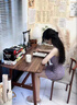 小匠材电脑桌卧室工作台简约桌子出租屋学习写字桌家用办公桌120配件 实拍图