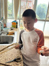 澳颜莱蚕丝扇子diy材料包含蚕茧新中式配件装饰扇框古风空白手工圆扇 皇冠扇型框+40cm杆+蚕茧 实拍图