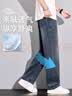 罗蒙（ROMON）牛仔裤子男士弹力直筒宽松通勤休闲美式复古阔腿百搭长裤 旧 33 实拍图