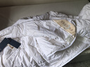 罗莱家纺 羊毛被子 100%澳洲进口羊毛抗菌被芯保暖被芯 重约3.2斤 实拍图