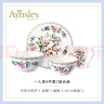 AYNSLEY安斯丽雀鸟系列金边骨瓷餐具组合装英式复古家用饭碗餐盘家用餐具 【组合装】1人食3件套 雀鸟系列 实拍图
