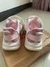 鸿星尔克（ERKE）童鞋男女中大童运动鞋儿童夏季网孔跑鞋轻纱粉/紫荆粉38 实拍图