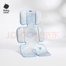 babycare天丝苎麻车席透气宝宝专用手推车坐垫通用席子云朵乐章38×70CM 实拍图