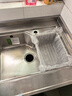 九牧（JOMOO）304不锈钢厨房大单槽水槽套餐厨房洗水洗菜盆单槽 【喷砂电解】680*450-含龙头 （SUS304不锈钢大单槽） 实拍图