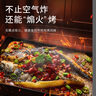 九阳（Joyoung）空气炸锅 可视不用翻面 长条锅可烤整鸡 家用多功能 金属腔体 5.5L大容量炸烤箱一体 KL55-V580Y 实拍图