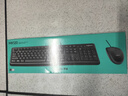 罗技（Logitech）MK120 键鼠套装 有线键鼠套装 办公键鼠套装 电脑键盘 USB即插即用 全尺寸 黑色 实拍图