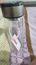 【⭐京东物流配送】高硼硅双层玻璃杯大容量泡茶杯水杯子茶水分离 【双层加厚】茶杯 350ml 1只 实拍图