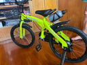 【京东物流】新款儿童自行车男女孩2-10岁脚踏车小孩单车带辅助轮 常规运动款 绿色 18寸（120厘米-140厘米） 实拍图