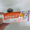 ELMEX艾美适宝宝儿童牙膏0-6岁奥拉氟专效防蛀 50ml*2支装套装 实拍图