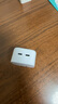 ROCK 【35W双C口】苹果双口充电器Type-c快充头PD20W/30W充电头iPhone16promax/15/14小米华为iPad插头 实拍图