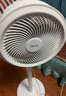 美的（Midea）空气循环扇电风扇落地扇安静轻音家用卧室电扇节能小风扇低噪循环轻羽扇 【整屋新风·台地两用】（FGA24TS） 实拍图