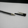 uni三菱 uni-ball UM-100黑色中性笔高颜值0.5mm黑笔签字笔商务学生考试刷题专用水笔水性笔 1支 实拍图