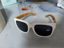 柠檬宝宝儿童太阳镜男女童眼镜偏光潮流宝宝儿童墨镜防紫外线防晒太阳镜 奥里德白【可折叠】 实拍图