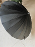 美度（MAYDU）自动雨伞长柄伞24骨雨伞自动男士商务晴雨伞M7003黑色 实拍图