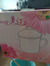 欧丽家注意容量珐琅搪瓷搪瓷杯子大茶缸家用大容量厚怀旧老式铁瓷茶缸子 14cm意境 2000ml 1只 实拍图