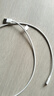 华为 5A数据线 USB Type-A 转 USB Type-C（白色） 1米 AP71  实拍图