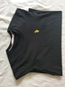 U.S. POLO ASSN.T恤男短袖男士纯棉t恤夏季白色小T恤休闲男打底衫父亲节 黑色 2XL 实拍图