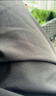 迪卡侬（DECATHLON）显瘦阔腿短裤速干凉感吸湿裤男运动透气宽松训练健身跑步FICM A款黑色-后部拉链口袋 (新旧随机) XL 实拍图