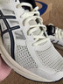 亚瑟士ASICS男鞋网面跑步鞋缓震跑鞋透气舒适运动鞋 GEL-FLUX 4 白色/棕色 41.5 实拍图