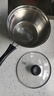 不锈钢奶锅不粘锅小奶锅无涂层热牛奶煮泡面宝宝辅食锅小汤锅 单柄加厚带盖 18cm 实拍图
