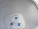 美的（Midea）洗衣机半自动双桶 MP12S166 12公斤大容量 一级能效 双缸双桶洗衣机 以旧换新 家电国家补贴20% 实拍图