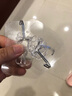 强力粘钩无痕挂钩免钉粘胶厨房浴室粘贴挂钩【包装随机发货】 透明无痕粘钩20个装 实拍图