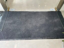 豪思克普 双条纹防滑垫 防滑地垫商用室外吸水除尘刮泥卫生间家用入户门口室内地毯灰色80*120cm 实拍图