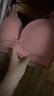 婧麒（JOYNCLEON）哺乳文胸孕妇内衣怀孕期哺乳薄款喂奶文胸产后前开扣无钢圈托聚拢 豆沙色3128【薄款透气聚拢】 85C 实拍图