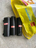 利得平口垃圾袋600只单面0.6丝黑色45*50cm厚款塑料袋家用办公经济款 实拍图