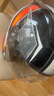 坦克（Tanked Racing）T536摩托车头盔大半盔3C四季防晒电动车安全帽男女 雷幻 XL 实拍图