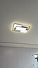 TCL 照明 卧室灯led吸顶灯客厅灯餐厅灯现代简约超薄灯具儿童房灯饰 24W 荐-38CM白光 实拍图