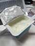 简爱轻食酸奶4%蔗糖 风味发酵乳 DIY干噎酸奶碗大桶酸奶400g 实拍图