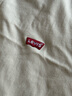 Levi's李维斯25春夏新款情侣简约休闲时尚宽松LOGO印花短袖T恤 浅褐色 002U3-0003 S 实拍图