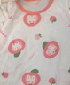 红豆儿童睡衣男女童夏薄款纯棉家居服套装短袖宝宝空调服J3296白色150 实拍图